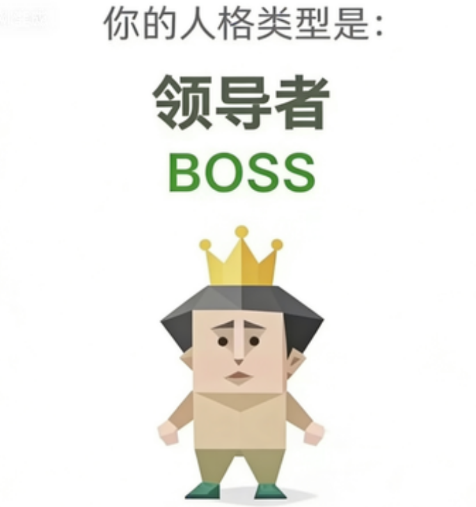 BOSS 人格图（领导者）